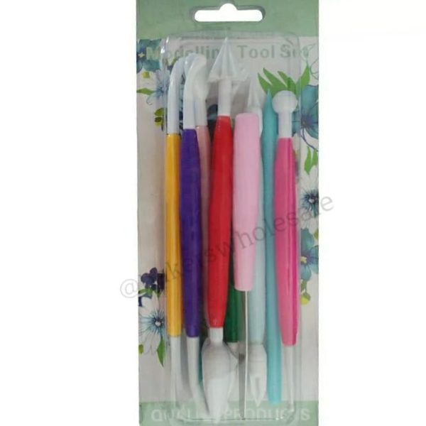 10pcs/set Plastic Modeling Tools Fondant Cake Decorations - Image 2