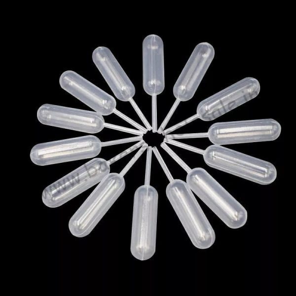 50pcs/pkt 4ml Plastic Squeeze Transfer Pipettes Dropper Disposable Pipettes For Strawberry Cupcake Ice Cream Chocolate - Image 3