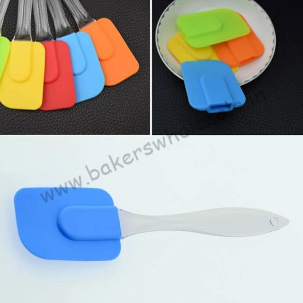 Acrylic Handle Spatula Small Handle Silicone Spatula - Image 4