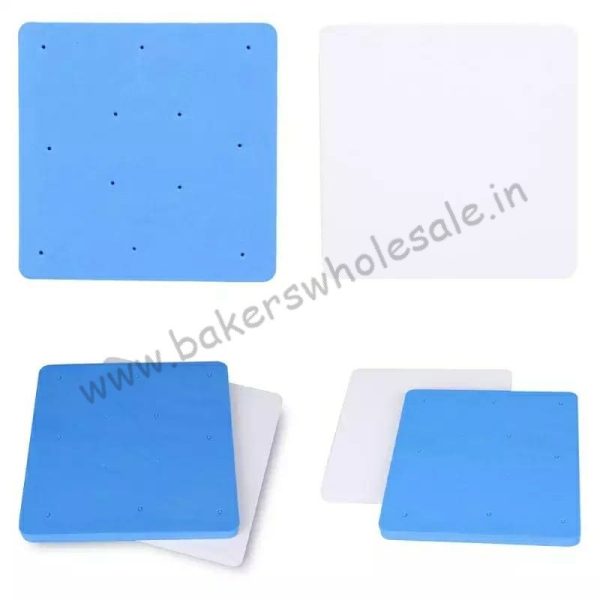 2pcs 12 Holes Sponge Cake Foam Pad Flower Modelling Gum Paste Fondant Cake Mat Baking For Sugarcraft Decoration - Image 3