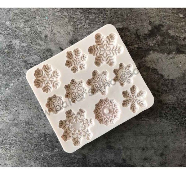 Christmas Xmas Snowflake Shape Cake Mold Fondant Mold - Image 3