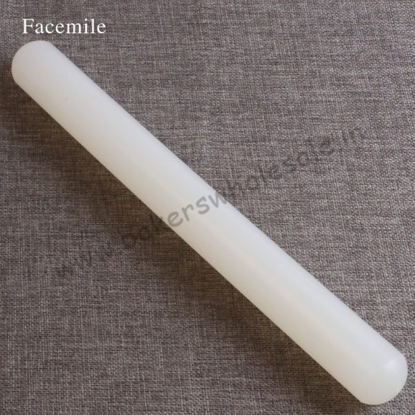 High Quality Plastic White Non-stick Fondant Rolling Pin Fondant Dough Roller - Image 2