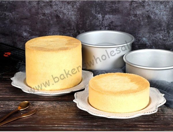 Aluminium Heavy Round Cake Mold (3" to 7 inch Diameter) ( 4" Height) Heighted Cake Mold - Image 9