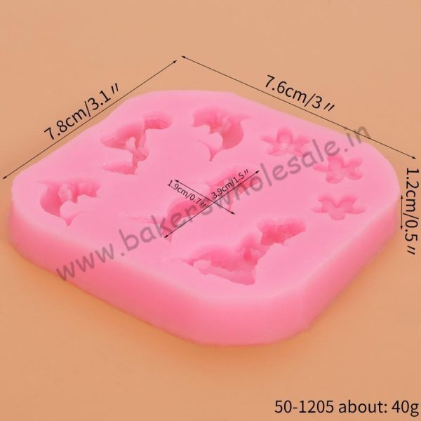 Mermaid Dolphin Flower Silicone Resin Mold Fondant Cupcake Chocolate Sugarcraft Candy Cake Decorating Tools - Image 5