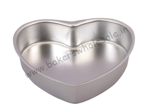 Aluminum Silver Heart Cake Mold 250g, 500g, 1Kg 3pcs Set - Image 3