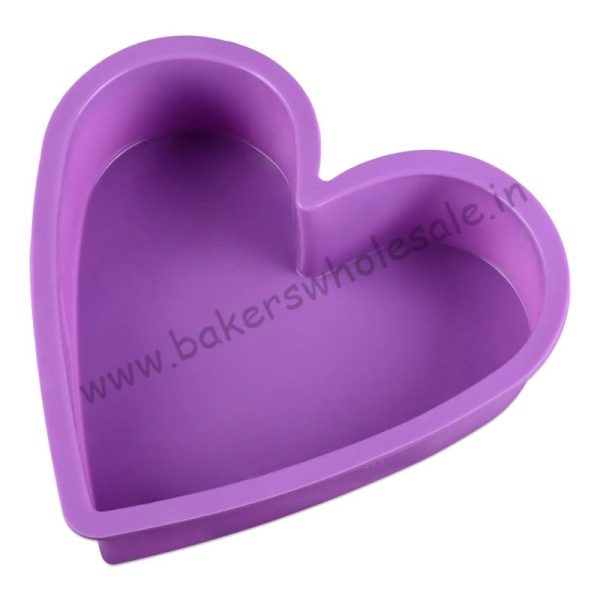 Silicone Cake Mold Heart Shape 7 inches Diameter