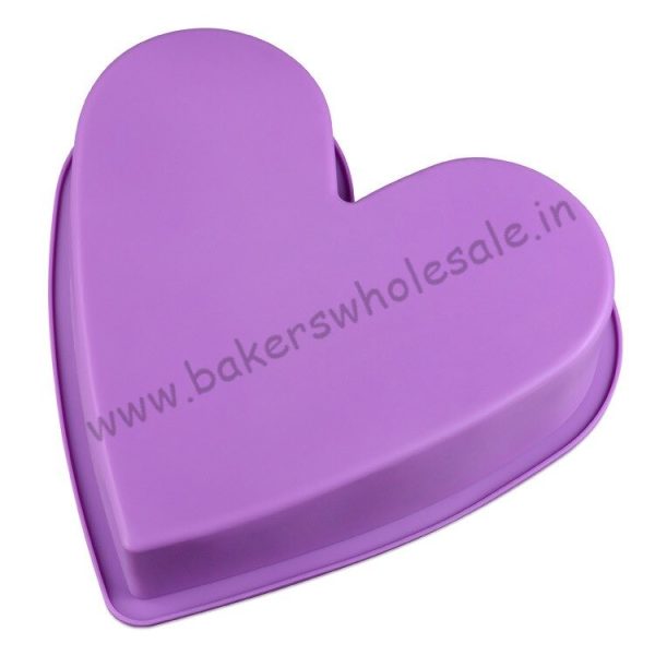 Silicone Cake Mold Heart Shape 7 inches Diameter - Image 4