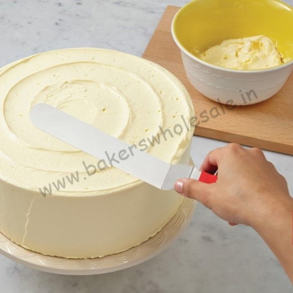 6/8/10/12 Inch Stainless Steel Bend / Angular Cake Icing Pallet Knife Butter Cream Icing Frosting Knife Smoother - Image 3