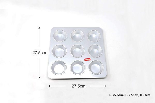 Aluminum Muffin Tray Round (9in1) - Image 2