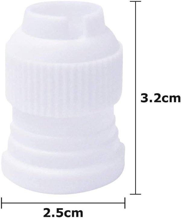 Icing Nozzles Pipe Tip Couplers Cookie Making Tool for Cake Decorating 5 Pcs - Image 8