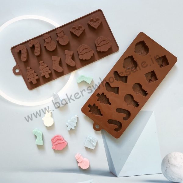 3D Santa Bear Silicone Mold Baking Chocolate Candy Molds Non-stick Silicone Christmas Mold For Chocolate Cake Decoration Tool - Image 4