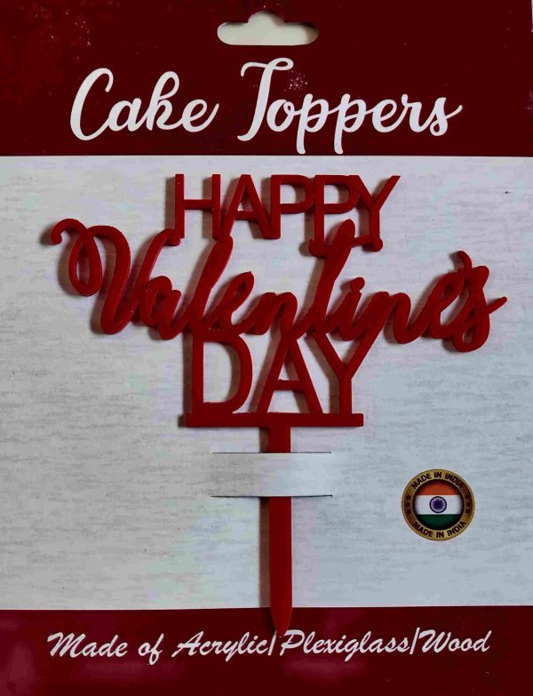 Cake Toppers - 4 inch Topper Valentines day