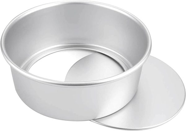 Aluminium Round Loose Bottom Cake Mold (2" Height)