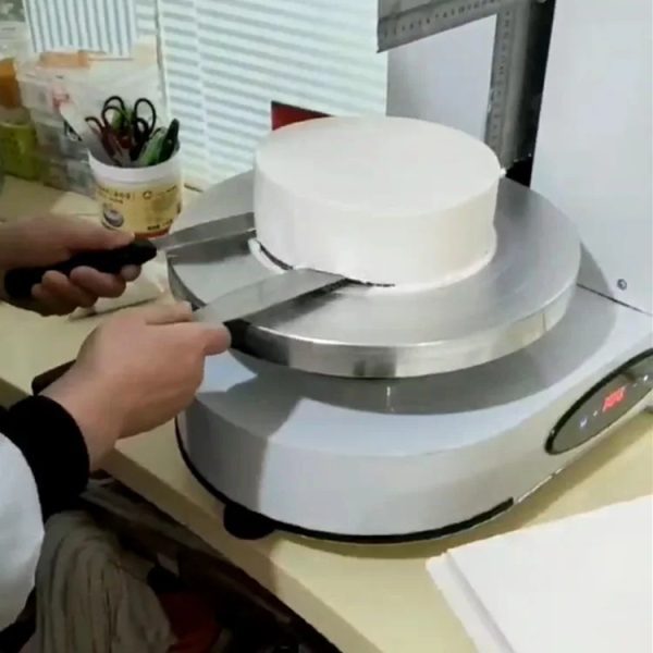 14 Inch - Automatic Cake Cream Coating Filling Machine 4-14 Inch Cakes Cream Butter Spreading Icing Machine - Image 13