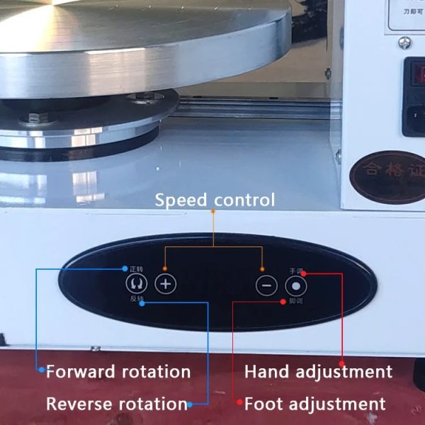 14 Inch - Automatic Cake Cream Coating Filling Machine 4-14 Inch Cakes Cream Butter Spreading Icing Machine - Image 10