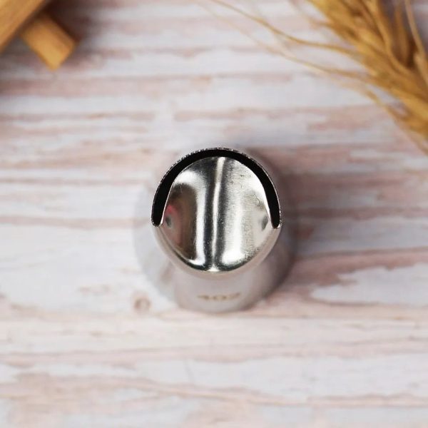 #402 Chrysanthemum Dahlia Piping Nozzles Pastry Tip Stainless Steel Icing Nozzles Cake Decorating Cake Tips Bakeware - Image 4