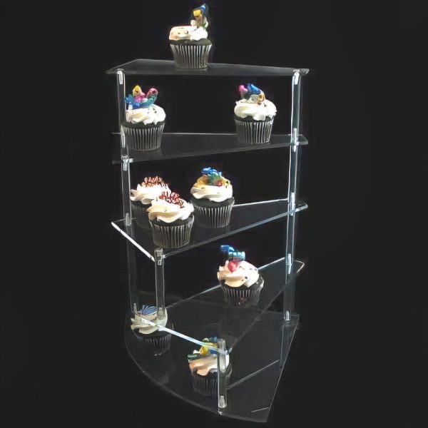 5 Layer Ayrlic CupCake Stand for Dispaly (Cupcake, Macaroons, Pastry, Cake...etc)