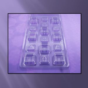 PVC Chocolate Mold Square Small box