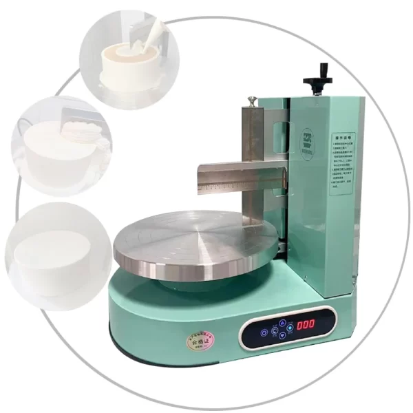 14 Inch - Automatic Cake Cream Coating Filling Machine 4-14 Inch Cakes Cream Butter Spreading Icing Machine - Image 7