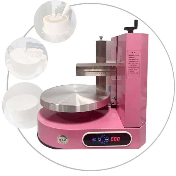 14 Inch - Automatic Cake Cream Coating Filling Machine 4-14 Inch Cakes Cream Butter Spreading Icing Machine - Image 8