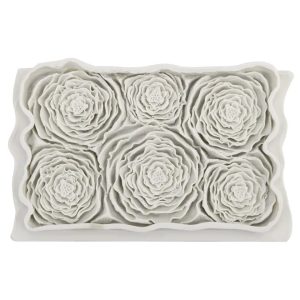 Cake Border Fondant Mould Sugarcrafts Chocolate Baking Tools Rosette Silicone Mold Cake Decorating Tools